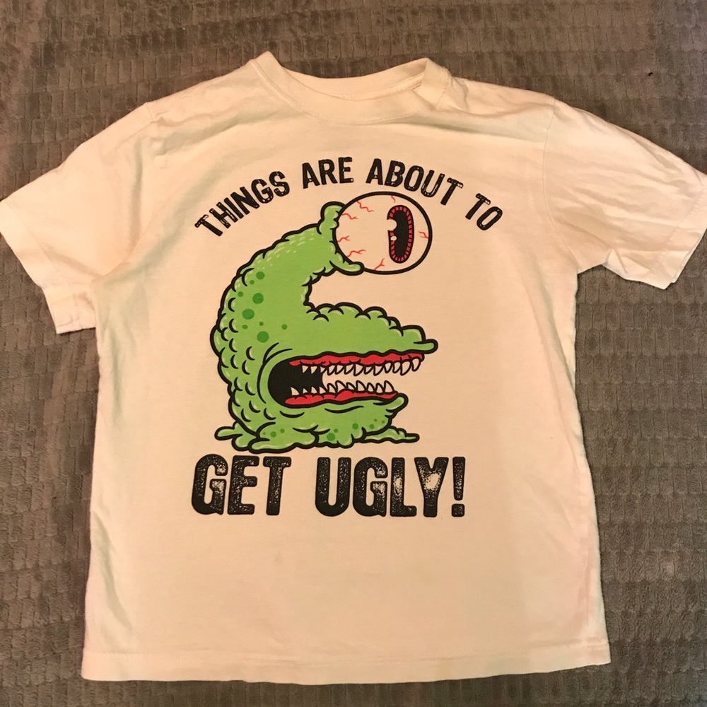 White Graphic T shirt